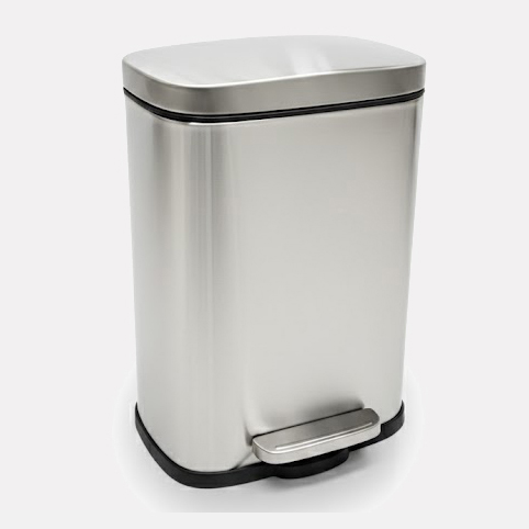 פח 50 ליטר כסוף