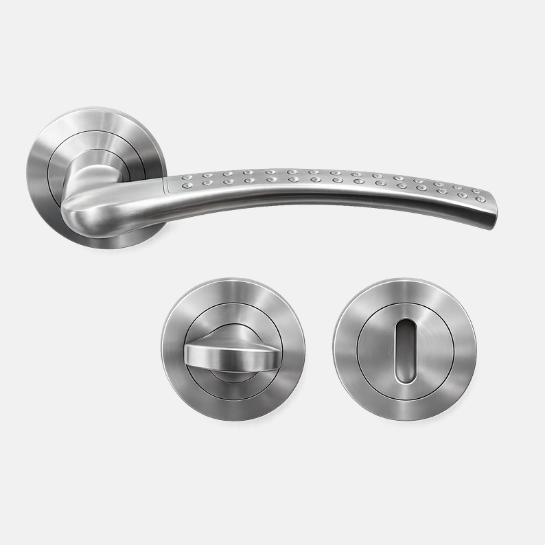 ידית+ פרפר עבור פ/ ס AL022-F66 מהודר מוברש