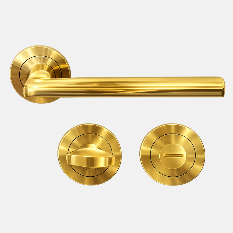 ידית +פרפר עבור פ/ ס  AL226-F66 מוזהב