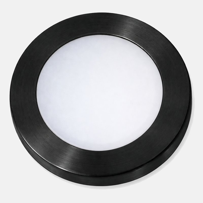 צוהר אור עגול שחור