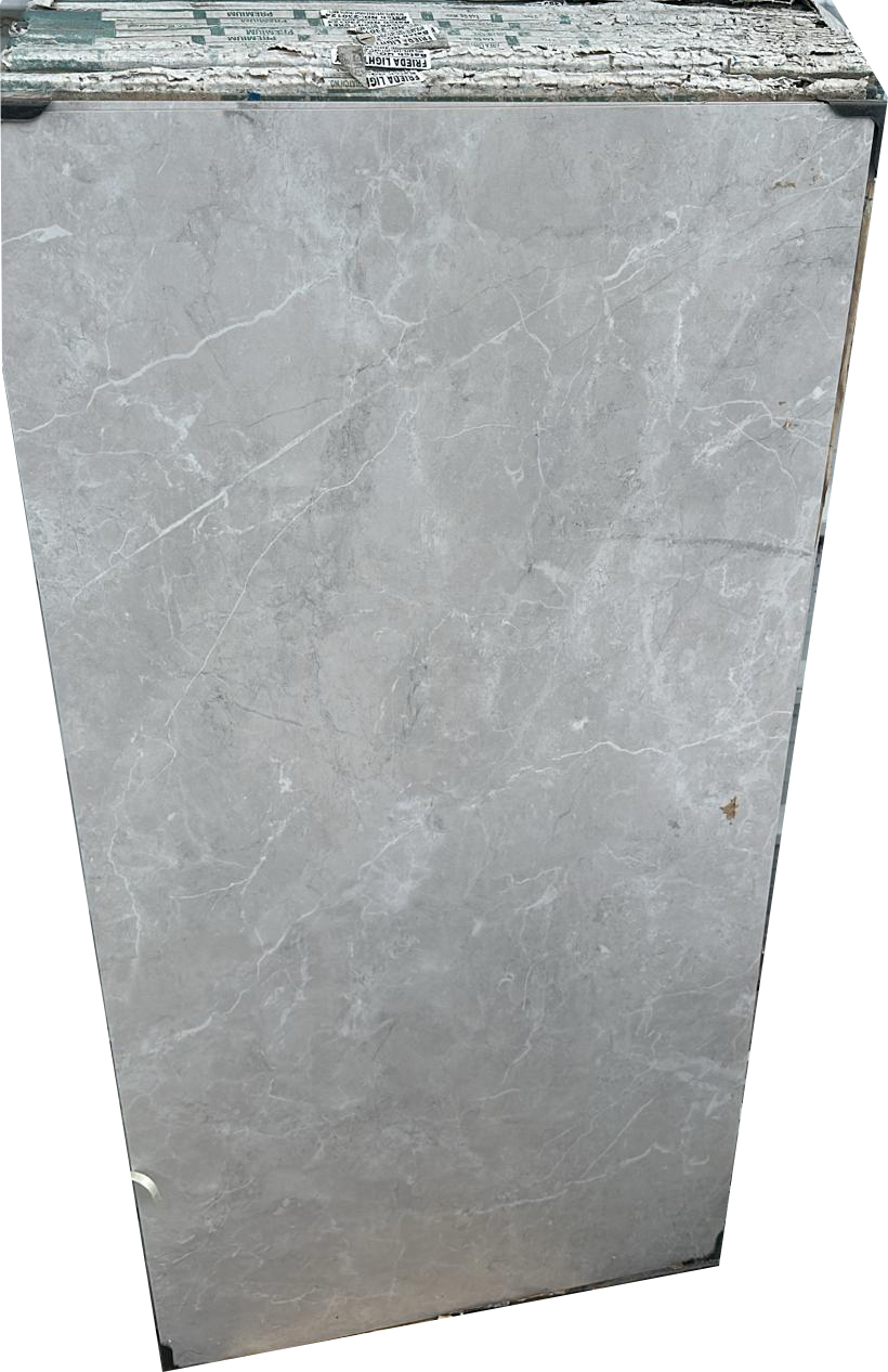 עודפים 14.4 מ"ר, מחיר למ"ר 24.9 שח, ג. פורצלן  60X120 מט FRIEDA LIGHT GREY-M rustic matt. מכירה של כל הכמות בלבד, ללא אחריות מלבד שבר, לא ניתן להחזיר את המוצר, במקרה של שבר יינתן זיכוי כספי בשווי הכמות של השבר